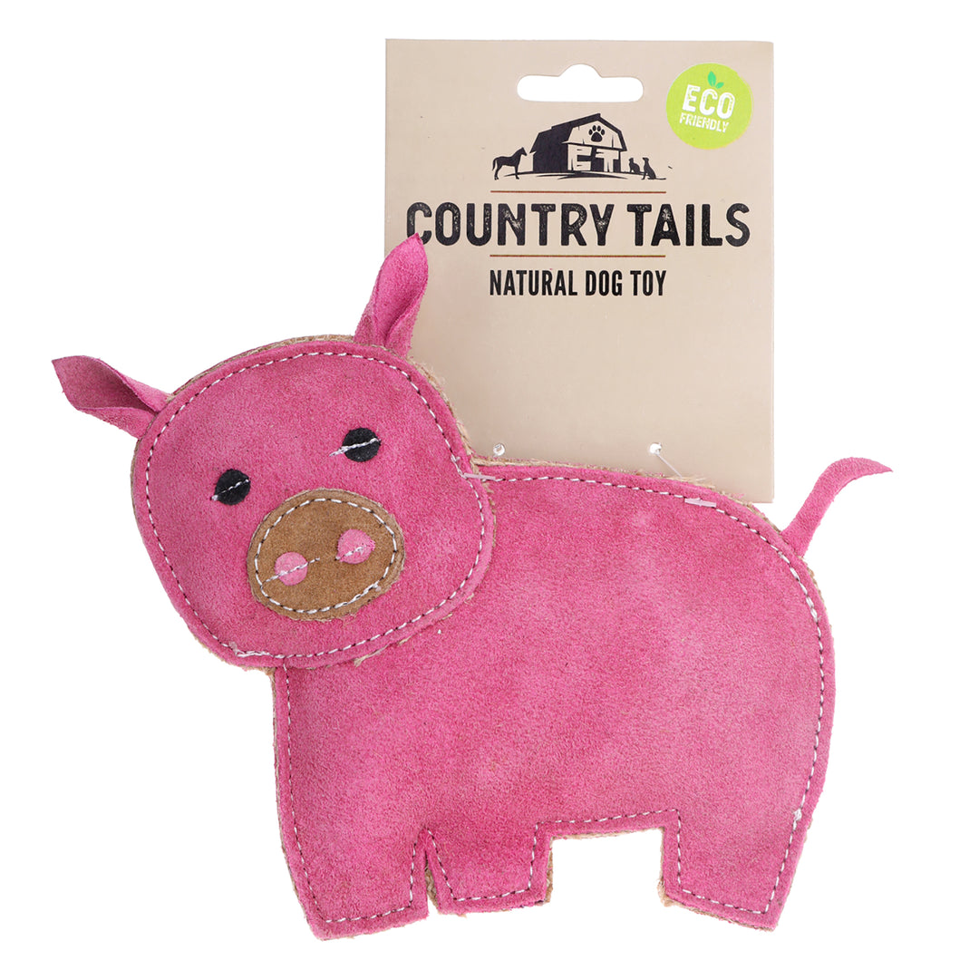 Country Tails Suede Dog Toy
