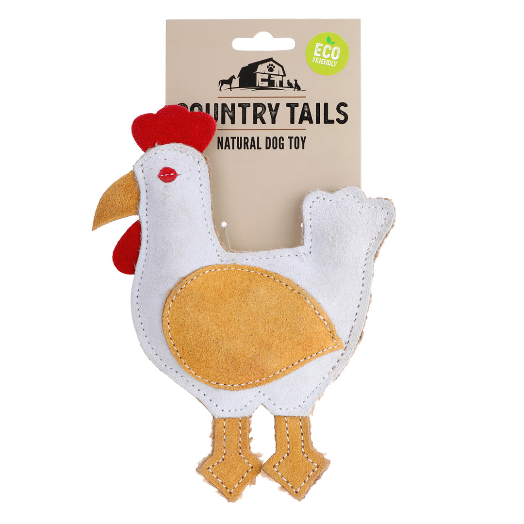 Country Tails Suede Dog Toy
