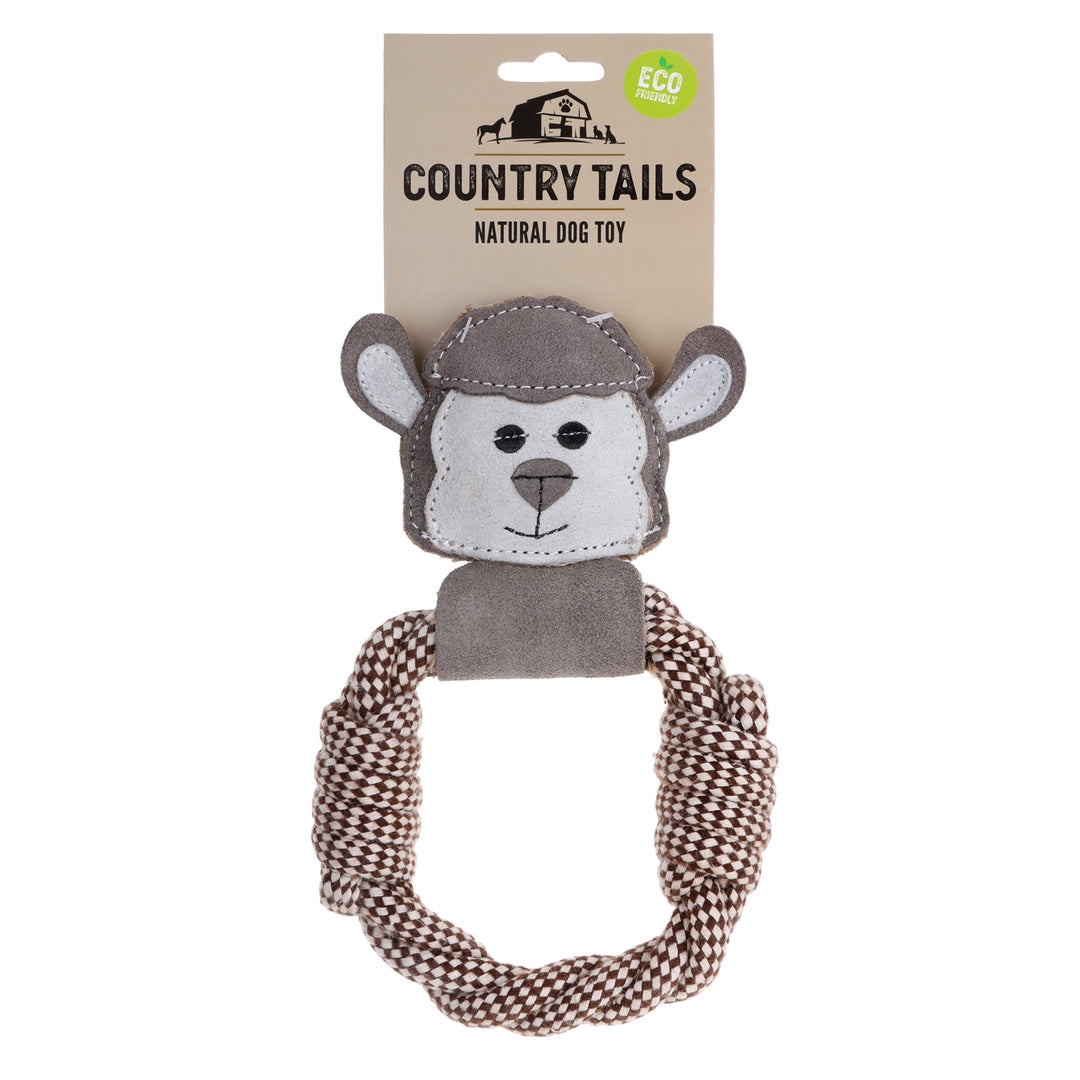 Country Tails Suede Dog Toy