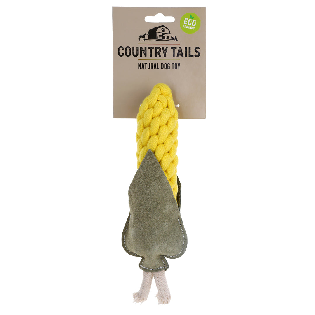 Country Tails Suede Dog Toy