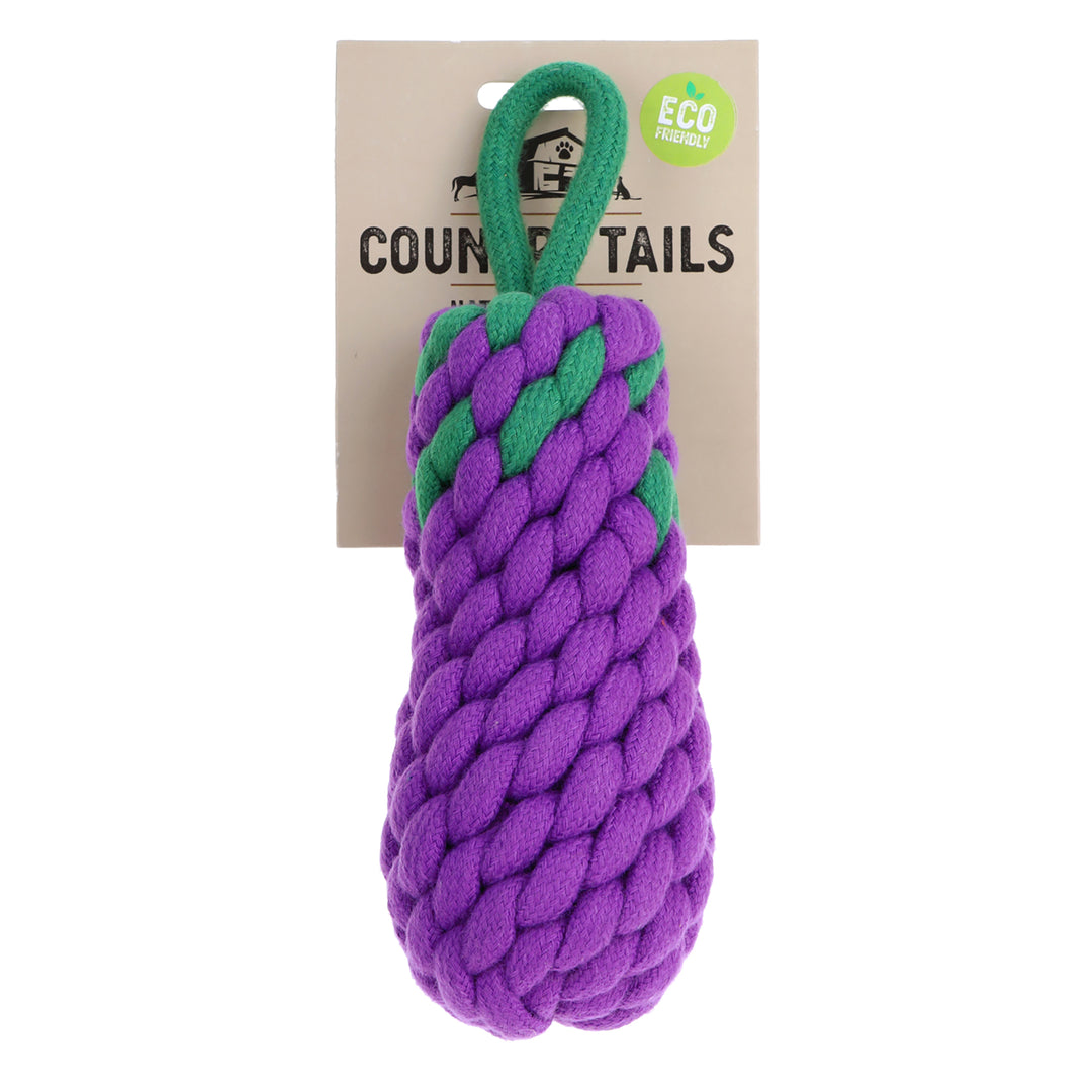 Country Tails Suede Dog Toy